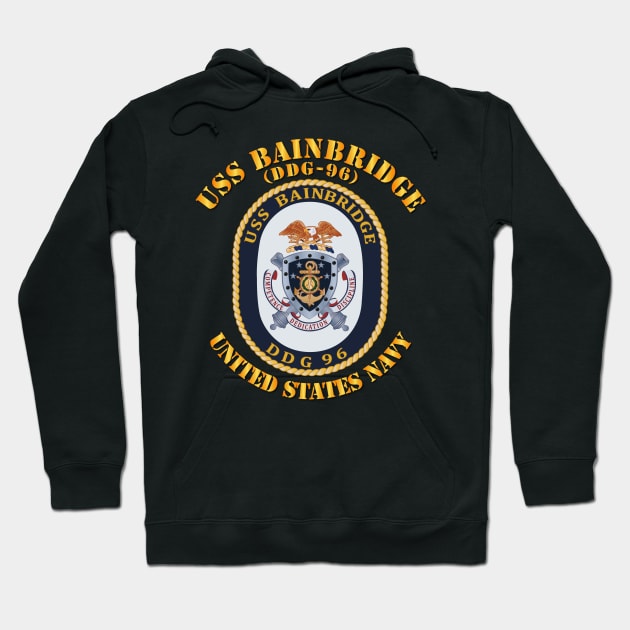 USS Bainbridge (DDG-96) Hoodie by twix123844